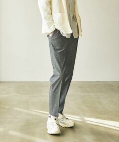 ABAHOUSE / アバハウス パンツ | 【リネン×マルチ機能】シェルタリングドライ ノータック イージーパンツ / スト