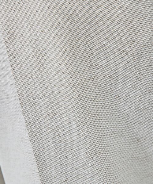 ABAHOUSE / アバハウス パンツ | 【リネン×マルチ機能】シェルタリングドライ ノータック イージーパンツ / スト | 詳細5