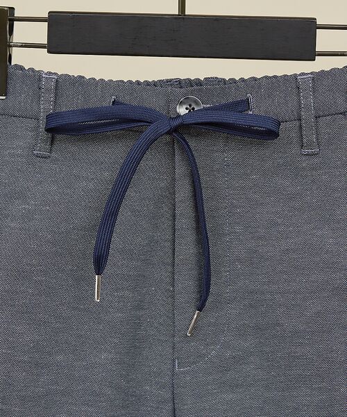 ABAHOUSE / アバハウス パンツ | 【リネン×マルチ機能】シェルタリングドライ ノータック イージーパンツ / スト | 詳細11