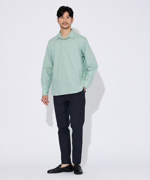 ABAHOUSE / アバハウス パンツ | 【リネン×マルチ機能】シェルタリングドライ ノータック イージーパンツ / スト | 詳細26