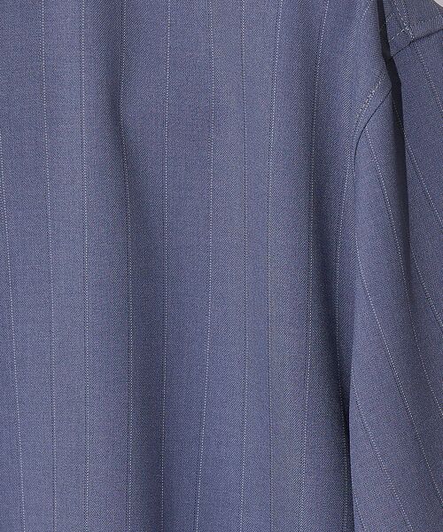 ABAHOUSE / アバハウス シャツ・ブラウス | バンドカラー半袖ストライプシャツ | 詳細17