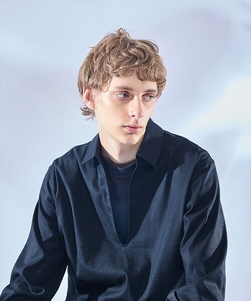 ABAHOUSE / アバハウス シャツ・ブラウス | 【リネンブレンド】スキッパー プルオーバーシャツ | 詳細11