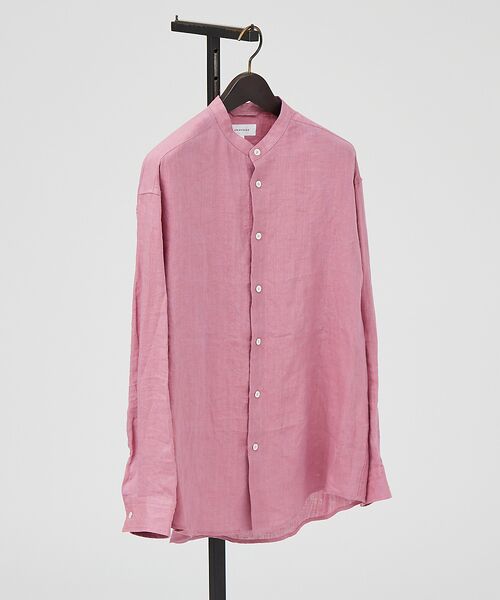 ABAHOUSE / アバハウス シャツ・ブラウス | 【LUXE Linen Solaro】バンドカラー リネンシャツ | 詳細11