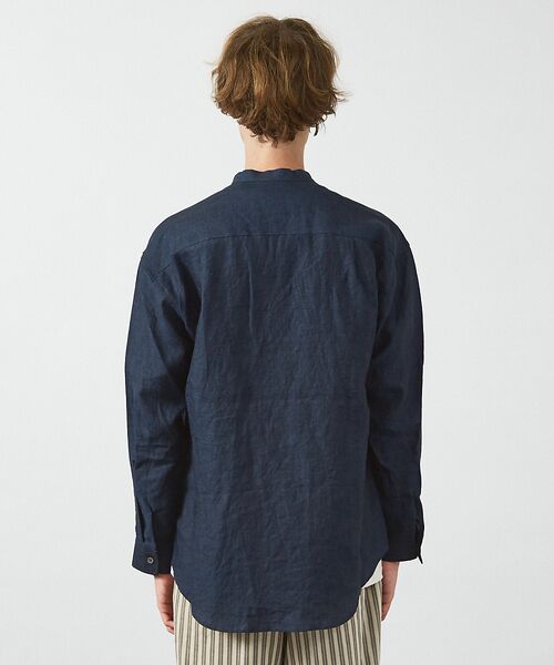 ABAHOUSE / アバハウス シャツ・ブラウス | 【LUXE Linen Solaro】バンドカラー リネンシャツ | 詳細20