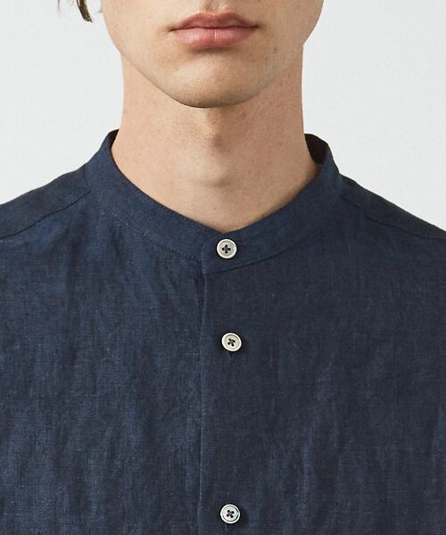 ABAHOUSE / アバハウス シャツ・ブラウス | 【LUXE Linen Solaro】バンドカラー リネンシャツ | 詳細21