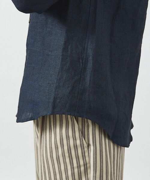 ABAHOUSE / アバハウス シャツ・ブラウス | 【LUXE Linen Solaro】バンドカラー リネンシャツ | 詳細23