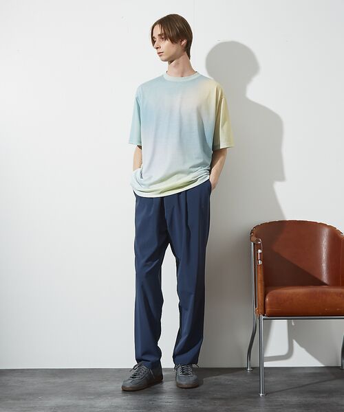 ABAHOUSE / アバハウス Tシャツ | 【グラデーション】グラフィックプリント 半袖Tシャツ | 詳細1