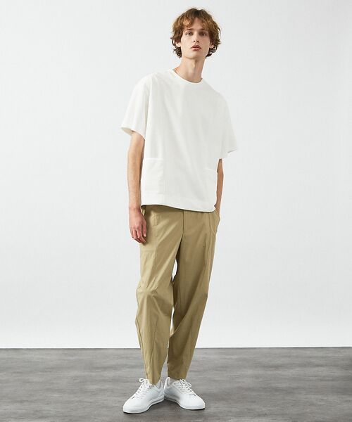 ABAHOUSE / アバハウス Tシャツ | カルゼスムース コンビネーション Tシャツ | 詳細10