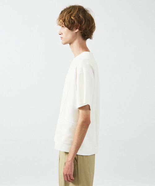 ABAHOUSE / アバハウス Tシャツ | カルゼスムース コンビネーション Tシャツ | 詳細3