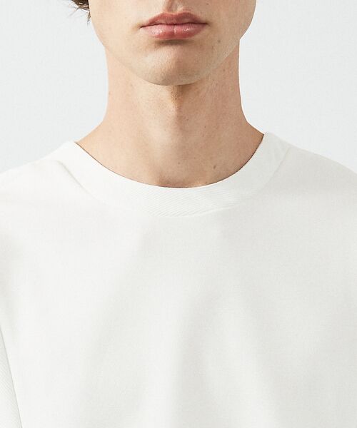 ABAHOUSE / アバハウス Tシャツ | カルゼスムース コンビネーション Tシャツ | 詳細5