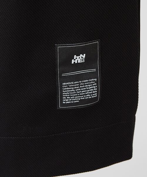 ABAHOUSE / アバハウス Tシャツ | カルゼスムース コンビネーション Tシャツ | 詳細15