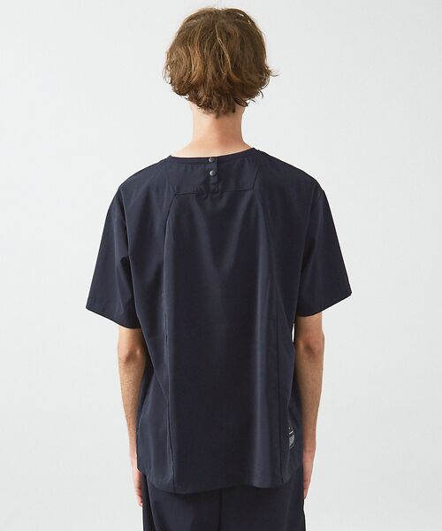 ABAHOUSE / アバハウス Tシャツ | 【セットアップ対応】 ウーブン ドライ フハクTシャツ / クルーネック | 詳細13