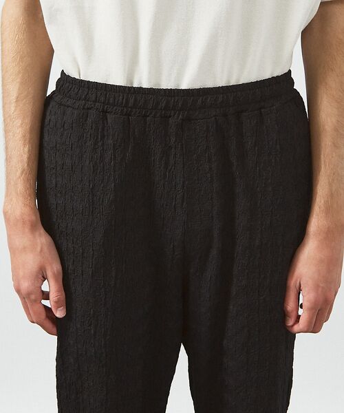 ABAHOUSE / アバハウス パンツ | 【セットアップ対応】シャーリングケーブル リラックスパンツ/イージーパンツ | 詳細5