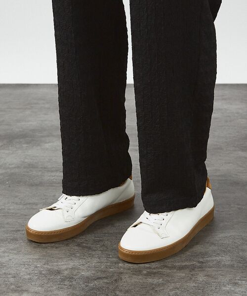 ABAHOUSE / アバハウス パンツ | 【セットアップ対応】シャーリングケーブル リラックスパンツ/イージーパンツ | 詳細7