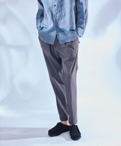 ABAHOUSE / アバハウス パンツ | 【常に適温 / 37.5 Technology】 1プリーツ イージーパンツ/ハ