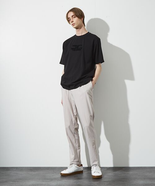 ABAHOUSE / アバハウス パンツ | 【常に適温 / 37.5 Technology】 1プリーツ イージーパンツ/ハ | 詳細3