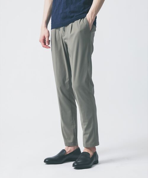 ABAHOUSE / アバハウス パンツ | 【常に適温 / 37.5 Technology】 1プリーツ イージーパンツ/ハ | 詳細7