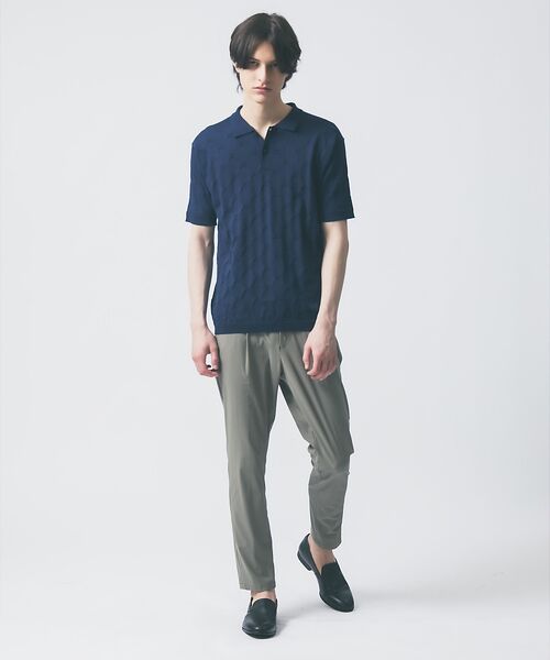 ABAHOUSE / アバハウス パンツ | 【常に適温 / 37.5 Technology】 1プリーツ イージーパンツ/ハ | 詳細8