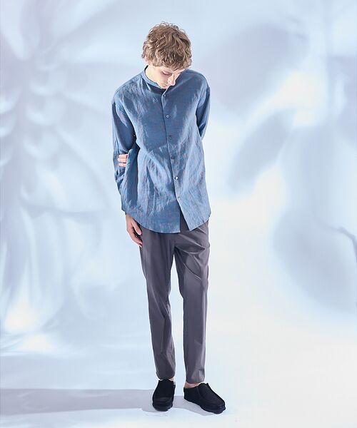 ABAHOUSE / アバハウス パンツ | 【常に適温 / 37.5 Technology】 1プリーツ イージーパンツ/ハ | 詳細9