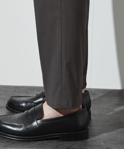 ABAHOUSE / アバハウス パンツ | 【常に適温 / 37.5 Technology】 1プリーツ イージーパンツ/ハ | 詳細18