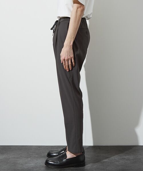 ABAHOUSE / アバハウス パンツ | 【常に適温 / 37.5 Technology】 1プリーツ イージーパンツ/ハ | 詳細11