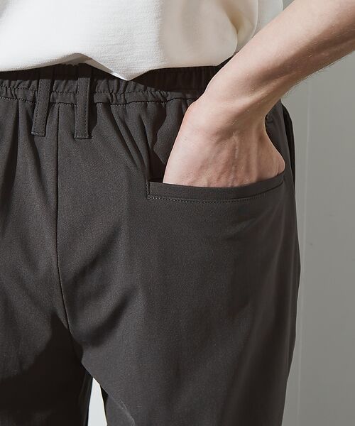 ABAHOUSE / アバハウス パンツ | 【常に適温 / 37.5 Technology】 1プリーツ イージーパンツ/ハ | 詳細13