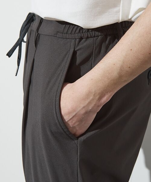 ABAHOUSE / アバハウス パンツ | 【常に適温 / 37.5 Technology】 1プリーツ イージーパンツ/ハ | 詳細14