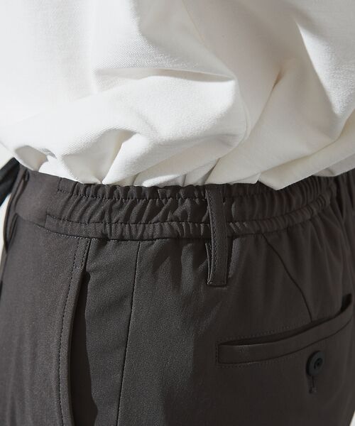 ABAHOUSE / アバハウス パンツ | 【常に適温 / 37.5 Technology】 1プリーツ イージーパンツ/ハ | 詳細15