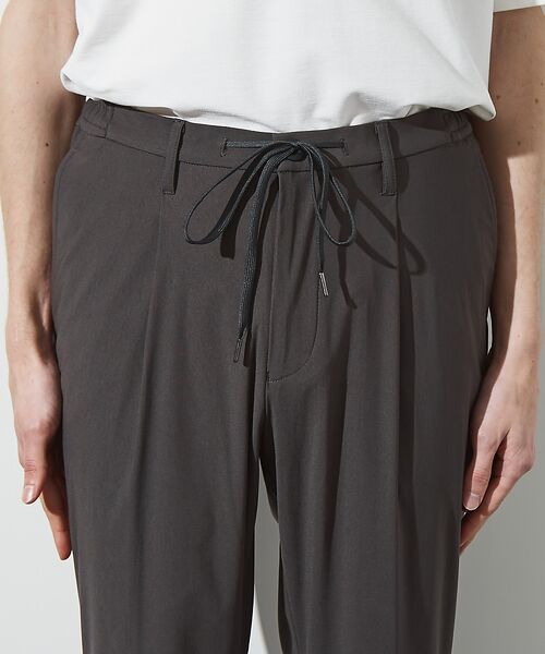 ABAHOUSE / アバハウス パンツ | 【常に適温 / 37.5 Technology】 1プリーツ イージーパンツ/ハ | 詳細16