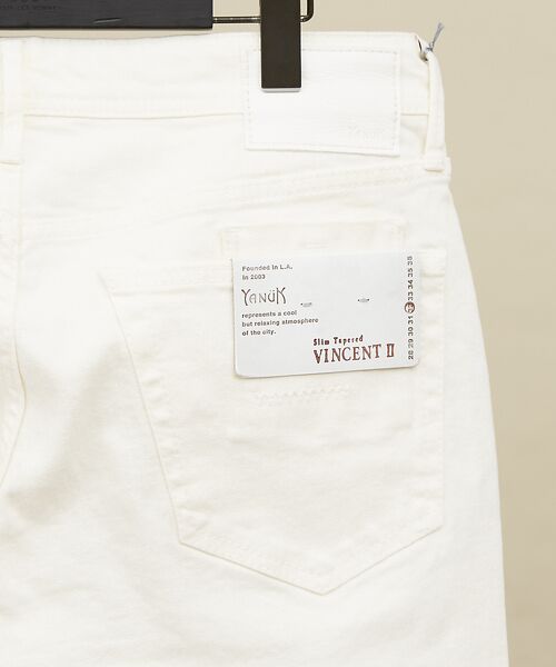 ABAHOUSE / アバハウス デニムパンツ | 【YANUK / ヤヌーク】 VINCENTⅡ Spill Proof スリムテ | 詳細5