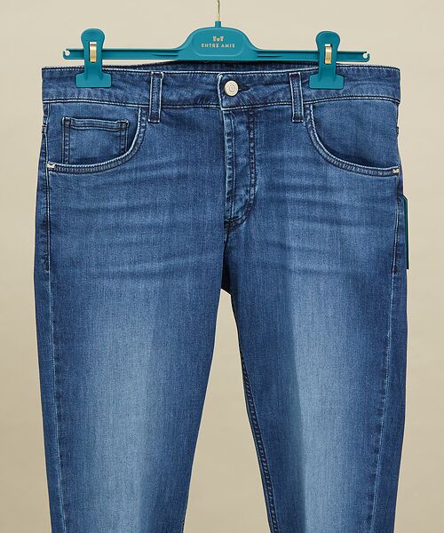 ABAHOUSE / アバハウス デニムパンツ | 【entre amis / アントレアミ】スリムフィット デニム / ストレッチ | 詳細1