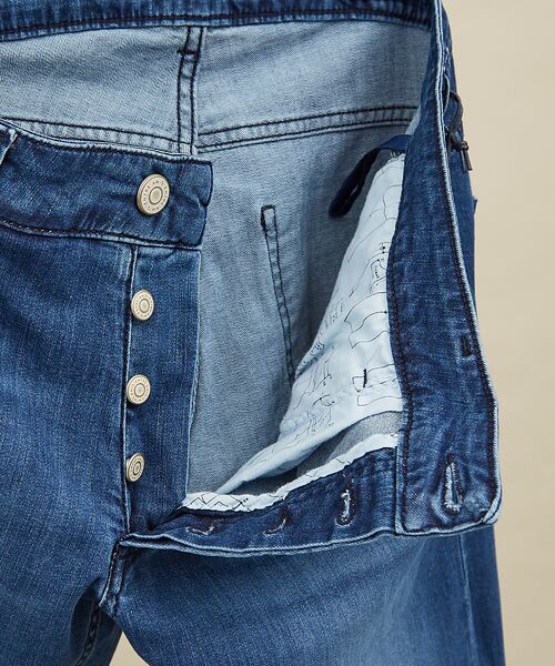 ABAHOUSE / アバハウス デニムパンツ | 【entre amis / アントレアミ】スリムフィット デニム / ストレッチ | 詳細6