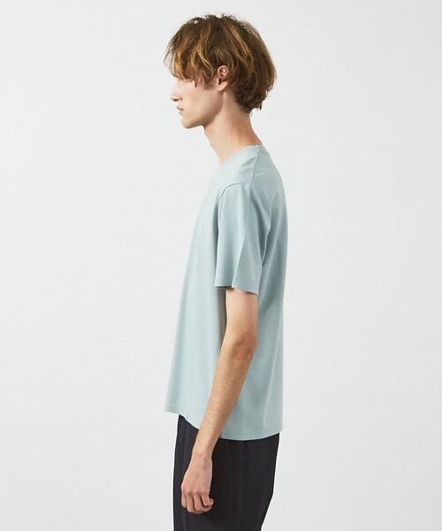 ABAHOUSE / アバハウス Tシャツ | 【定番】ドレスポンチ クルーネック 半袖Tシャツ / ストレッチ 冷涼感 | 詳細16