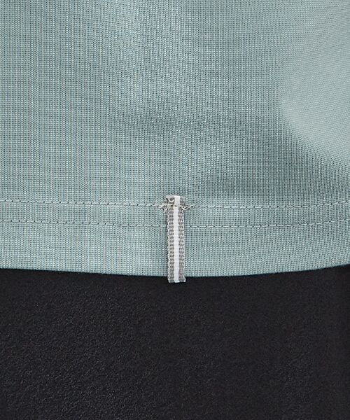 ABAHOUSE / アバハウス Tシャツ | 【定番】ドレスポンチ クルーネック 半袖Tシャツ / ストレッチ 冷涼感 | 詳細21