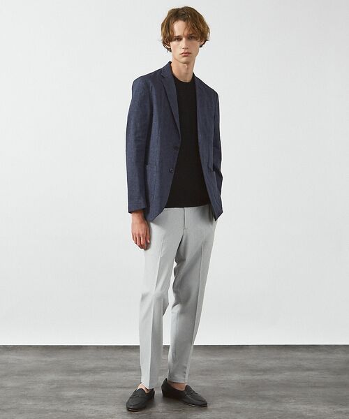 ABAHOUSE / アバハウス パンツ | トリコットサッカー イージー パンツ / ストレッチ ドライタッチ UVカット | 詳細6