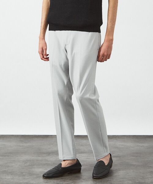 ABAHOUSE / アバハウス パンツ | トリコットサッカー イージー パンツ / ストレッチ ドライタッチ UVカット | 詳細16