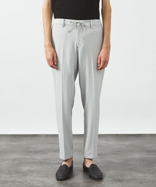 ABAHOUSE / アバハウス パンツ | トリコットサッカー イージー パンツ / ストレッチ ドライタッチ UVカット | 詳細7