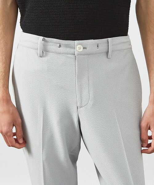 ABAHOUSE / アバハウス パンツ | トリコットサッカー イージー パンツ / ストレッチ ドライタッチ UVカット | 詳細13