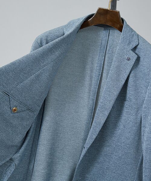 ABAHOUSE / アバハウス テーラードジャケット | 【セットアップ対応/FLEX JACKET】Breeze cool カノコ ジャ | 詳細4