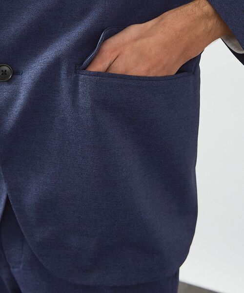 ABAHOUSE / アバハウス テーラードジャケット | 【セットアップ対応/FLEX JACKET】Breeze cool カノコ ジャ | 詳細13