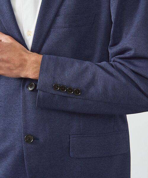ABAHOUSE / アバハウス テーラードジャケット | 【セットアップ対応/FLEX JACKET】Breeze cool カノコ ジャ | 詳細14