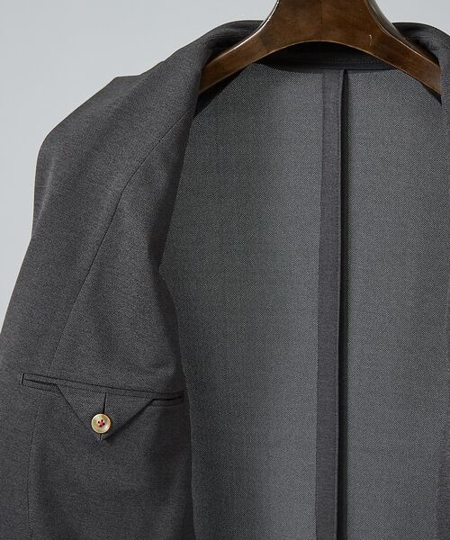 ABAHOUSE / アバハウス テーラードジャケット | 【セットアップ対応/FLEX JACKET】Breeze cool カノコ ジャ | 詳細22