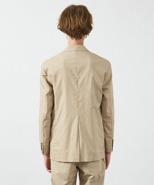 ABAHOUSE / アバハウス テーラードジャケット | 【セットアップ対応/FLEX JACKET】スーパーストレッチ リネンブレンド | 詳細4