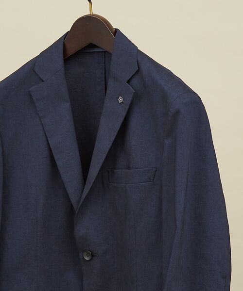 ABAHOUSE / アバハウス テーラードジャケット | 【セットアップ対応/FLEX JACKET】スーパーストレッチ リネンブレンド | 詳細16