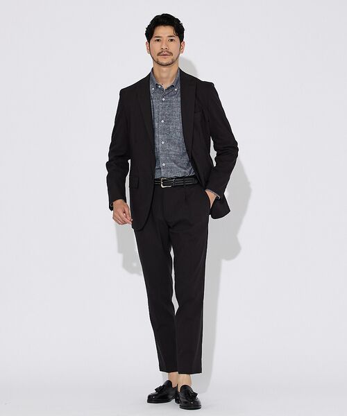 ABAHOUSE / アバハウス テーラードジャケット | 【セットアップ対応/FLEX JACKET】スーパーストレッチ リネンブレンド | 詳細22