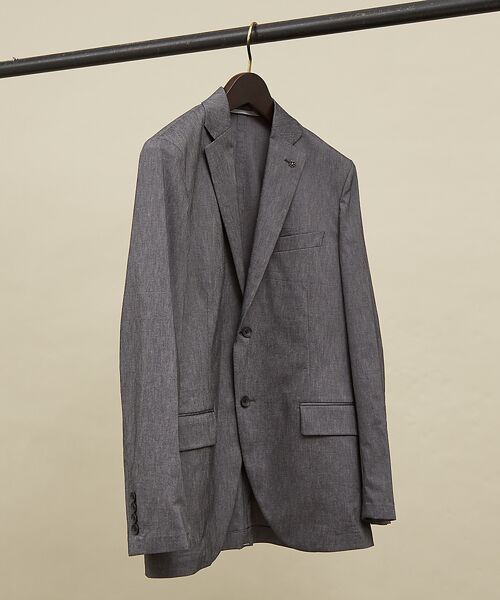 ABAHOUSE / アバハウス テーラードジャケット | 【セットアップ対応/FLEX JACKET】スーパーストレッチ リネンブレンド | 詳細25