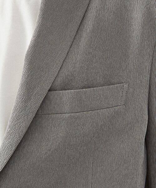 ABAHOUSE / アバハウス テーラードジャケット | 【セットアップ対応/FLEX JACKET】 PE-wrinkle ワッシャージ | 詳細6