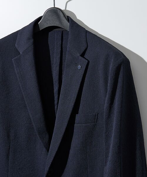 ABAHOUSE / アバハウス テーラードジャケット | 【セットアップ対応/FLEX JACKET】 PE-wrinkle ワッシャージ | 詳細19