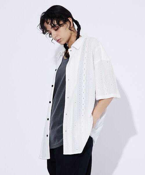 ABAHOUSE / アバハウス シャツ・ブラウス | 【Revo./レボ】Relax Fit /リラックスフィット /Sheer Ja | 詳細1