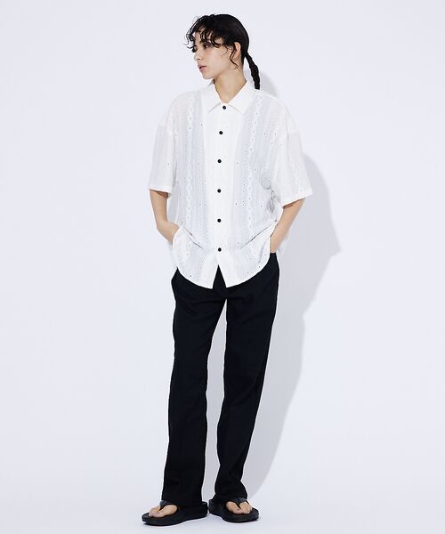 ABAHOUSE / アバハウス シャツ・ブラウス | 【Revo./レボ】Relax Fit /リラックスフィット /Sheer Ja | 詳細5